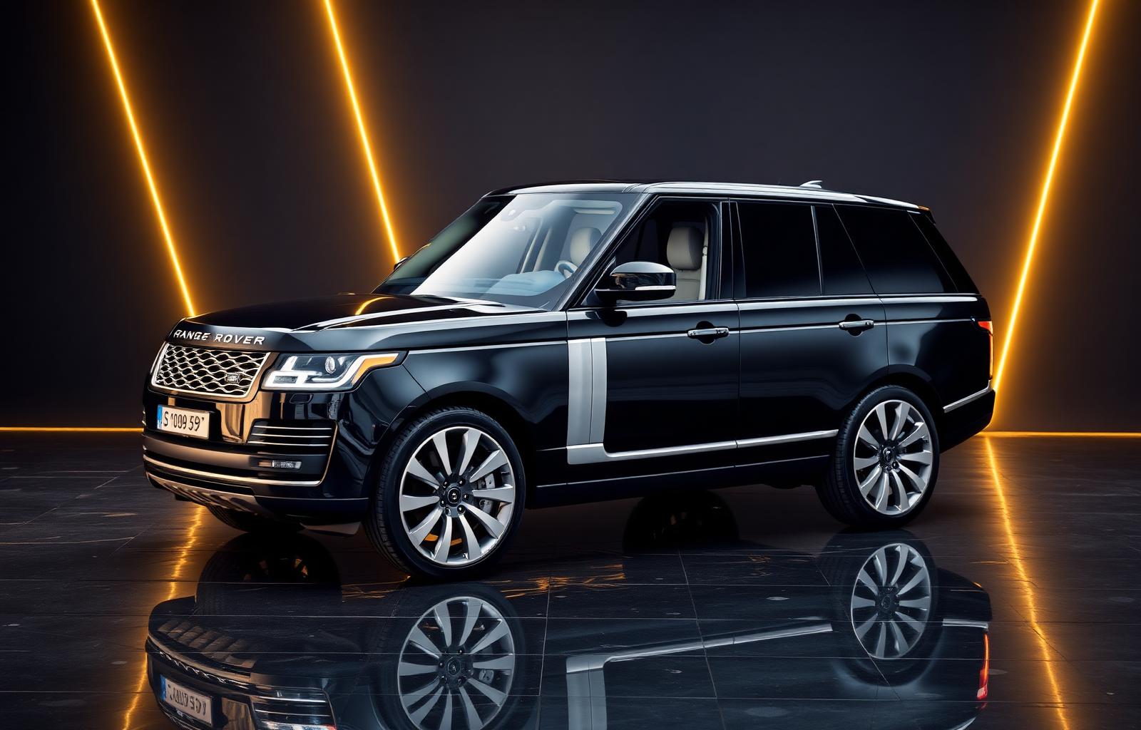 Range Rover at Premier 7 Car Wash Newport Beach